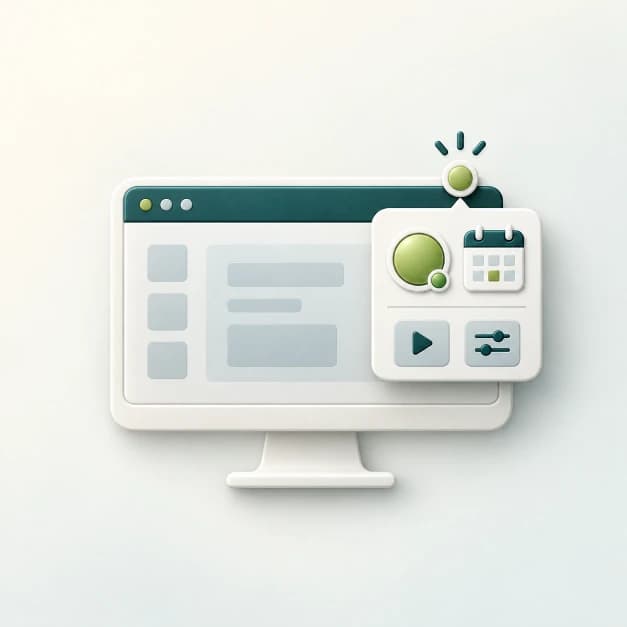 Desktop tray control panel showing live work state and calendar-aware quick actions